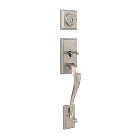 Kwikset Hawthorne Exterior Double Cylinder Handleset Trim 801HE-15-RCAL-RCS-LIP